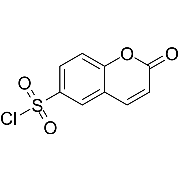 Coumarin-6-sulfonyl chloride (2-Oxo-2H-chromene-6-sulfonyl chloride) 10543-42-7